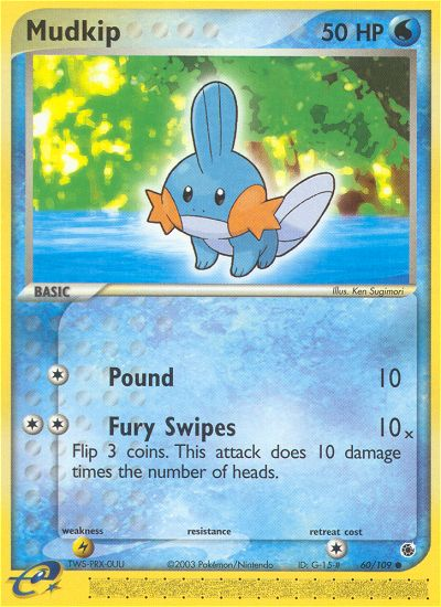 Mudkip - 060/109 - Ruby & Sapphire