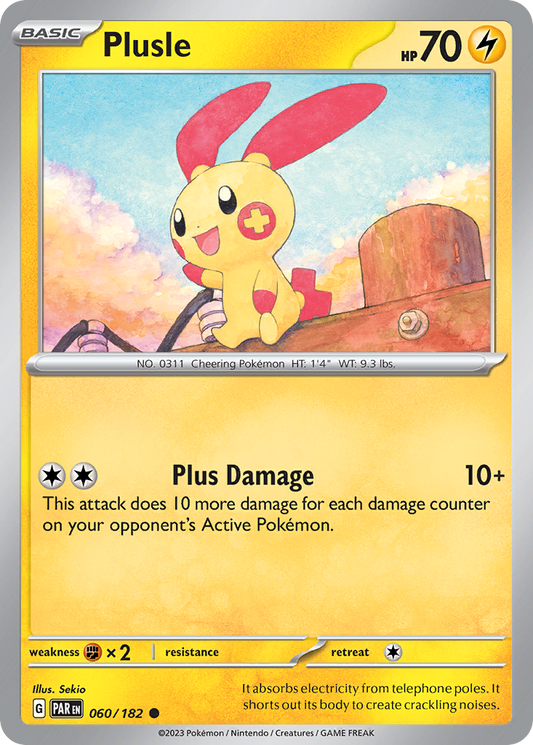 Plusle - 060/182 - Paradox Rift