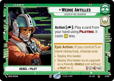 Wedge Antilles - Leader of Red Squadron - 008/262 - Common - Jump to Lightspeed