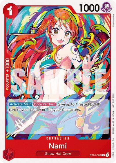 Nami (2025 New Year Event) - ST01-007 - Common - One Piece Promotion Cards