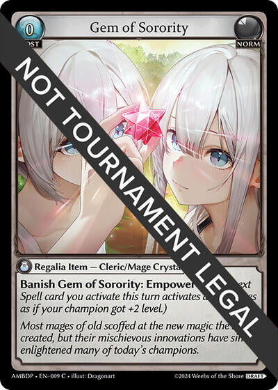 Gem of Security - 009 - Common - Mortal Ambition Draft Pack