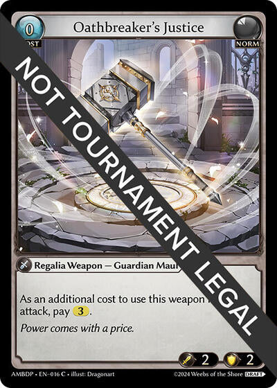 Oathbreaker's Justice - 016 - Common - Mortal Ambition Draft Pack