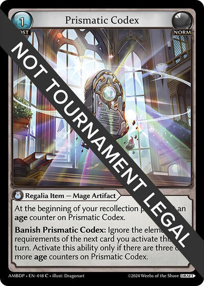 Prismatic Codex - 018 - Common - Mortal Ambition Draft Pack