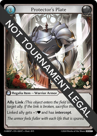 Protector's Plate - 020 - Common - Mortal Ambition Draft Pack