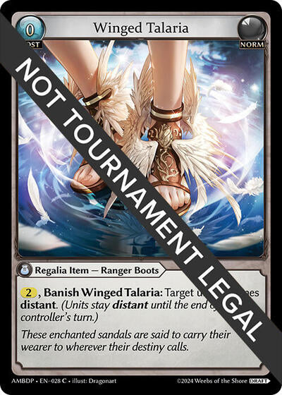 Winged Talaria - 028 - Common - Mortal Ambition Draft Pack