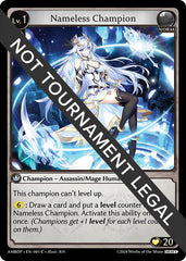 Nameless Champion (Assassin/Mage) - 001 - Common - Mortal Ambition Draft Pack