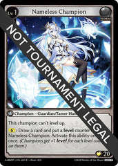 Nameless Champion (Guardian/Tamer) - 001 - Common - Mortal Ambition Draft Pack