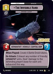 The Invisible Hand - Imposing Flagship - 1/2 - Rare - Judge Promos