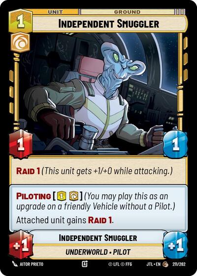 Independent Smuggler - 211/262 - Common - Jump to Lightspeed