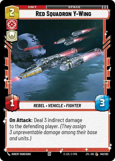 Red Squadron Y-Wing - 149/262 - Common - Jump to Lightspeed