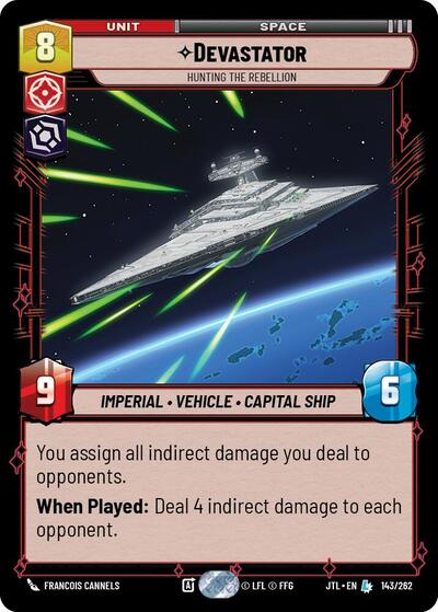 Devastator - Hunting the Rebellion - 143/262 - Legendary - Jump to Lightspeed