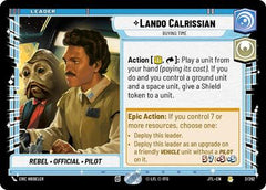 Lando Calrissian - Buying Time - 003/262 - Rare - Jump to Lightspeed