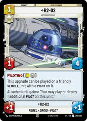 R2-D2 - Artooooooooo! - 245/262 - Uncommon - Jump to Lightspeed