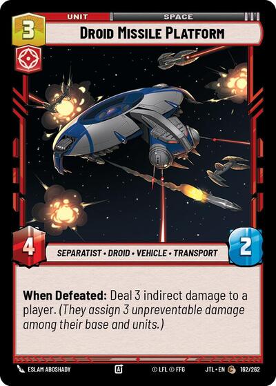 Droid Missile Platform - 162/262 - Common - Jump to Lightspeed