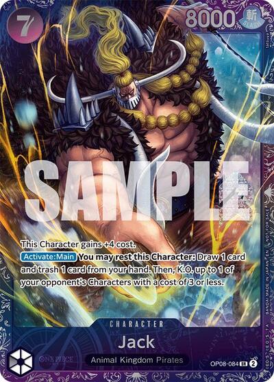 Jack - OP08-084 - Super Rare (Treasure Cup 2025) - One Piece Promotion Cards