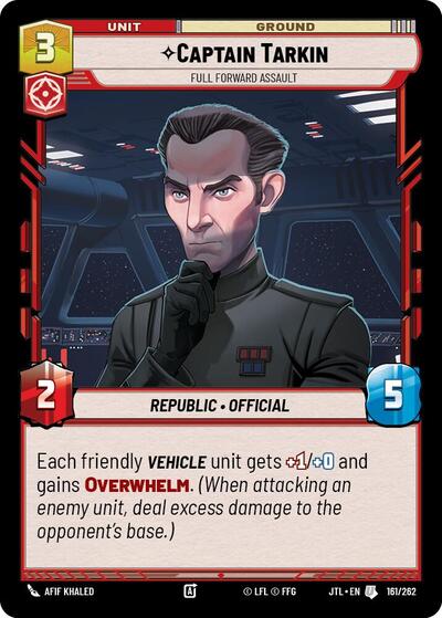 Captain Tarkin - Full Forward Assault - 161/262 - Uncommon - Jump to Lightspeed