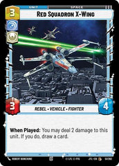 Red Squadron X-Wing - 051/262 - Common - Jump to Lightspeed