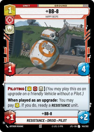 BB-8 - Happy Beeps - 145/262 - Uncommon - Jump to Lightspeed