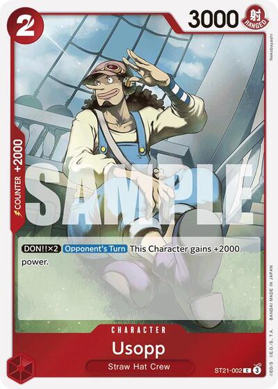Usopp - ST21-002 - Common - ST-21: Starter Deck 21 EX Gear 5