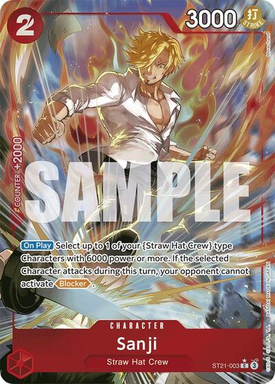 Sanji - ST21-003 - Common (Parallel) - EX Gear 5