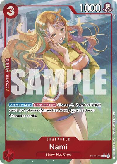 Nami - ST21-009 - Common (Parallel) - EX Gear 5
