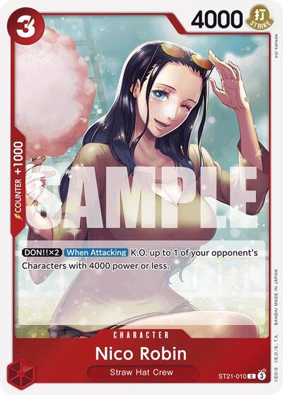 Nico Robin - ST21-010 - Common - ST-21: Starter Deck 21 EX Gear 5