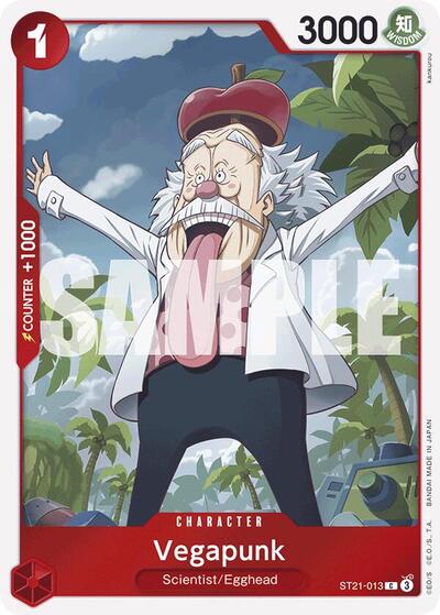 Vegapunk - ST21-013 - Common - ST-21: Starter Deck 21 EX Gear 5