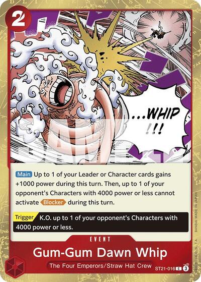 Gum-Gum Dawn Whip - ST21-016 - Common - EX Gear 5