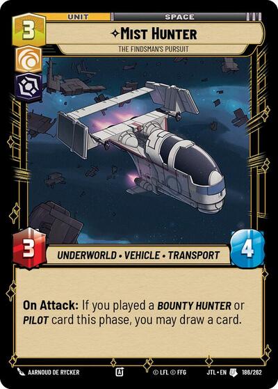 Mist Hunter - The Findsman's Pursuit - 186/262 - Uncommon - Jump to Lightspeed