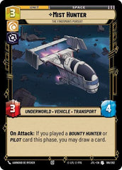 Mist Hunter - The Findsman's Pursuit - 186/262 - Uncommon - Jump to Lightspeed