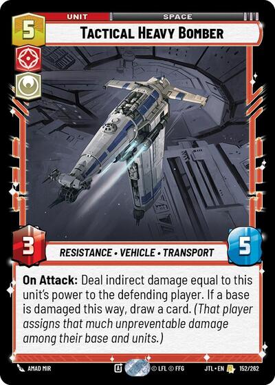 Tactical Heavy Bomber - 152/262 - Rare - Jump to Lightspeed