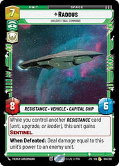 Raddus - Holdo's Final Command - 104/262 - Rare - Jump to Lightspeed