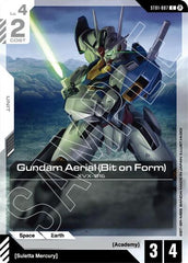 Gundam Aerial (Bit on Form) (Beta) - ST01-007 - COMMON - Edition Beta