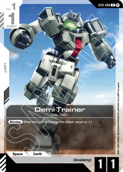 Demi Trainer (Beta) - ST01-008 - COMMON - Edition Beta
