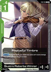 Peaceful Timbre (Beta) - ST02-013 - COMMON - Edition Beta