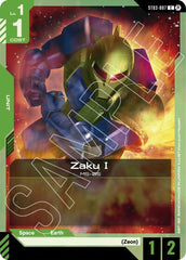 Zaku I (Beta) - ST03-007 - COMMON - Edition Beta