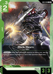 Rick Dom (Beta) - GD01-030 - UNCOMMON - Edition Beta
