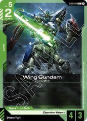 Wing Gundam (Beta) - GD01-040 - COMMON - Edition Beta