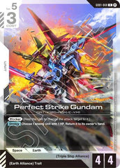 Perfect Strike Gundam (Beta) - GD01-068 - RARE - Edition Beta
