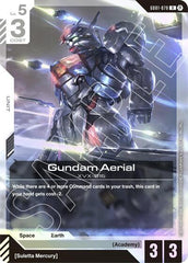 Gundam Aerial (Beta) - GD01-070 - RARE - Edition Beta