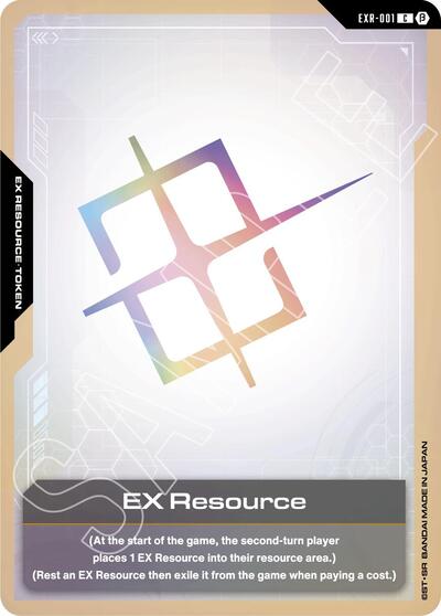 EX Resource (Beta) - EXR-001 - COMMON - Edition Beta