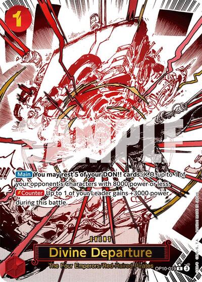 Divine Departure - OP10-019 - Rare (Parallel) - Royal Blood