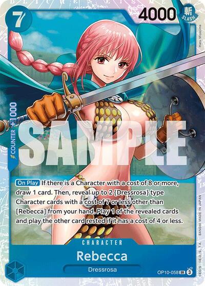 Rebecca - OP10-058 - Super Rare - Royal Blood