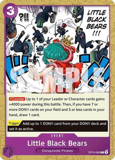Little Black Bears - OP10-080 - Common - Royal Blood