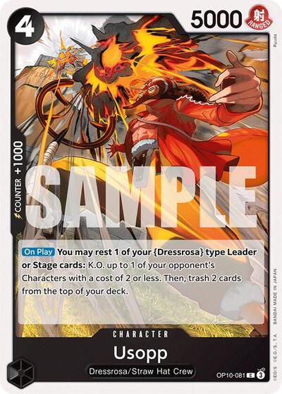Usopp - OP10-081 - Common - Royal Blood
