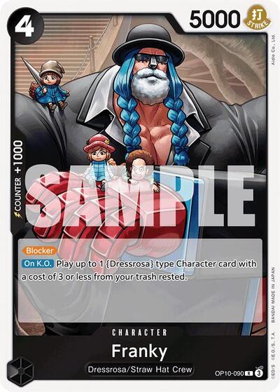 Franky - OP10-090 - Rare - Royal Blood