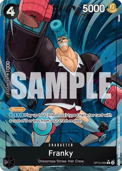 Franky - OP10-090 - Rare (Parallel) - Royal Blood
