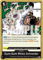 Gum-Gum Rhino Schneider - OP10-097 - Common - Royal Blood