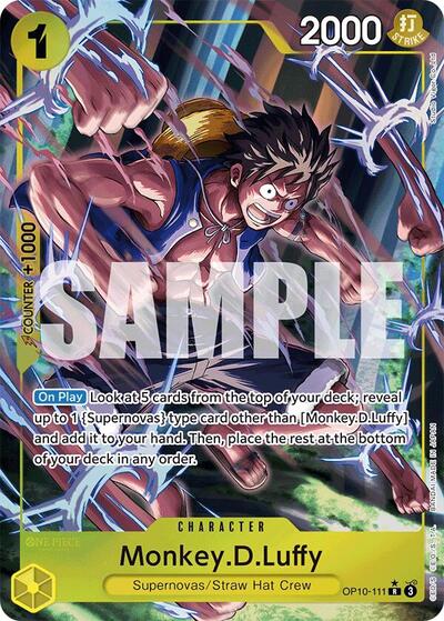 Monkey.D.Luffy - OP10-111 - Rare (Parallel) - Royal Blood
