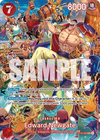 Edward.Newgate - ST15-002 - Super Rare (Special Alternate Art) - Royal Blood
